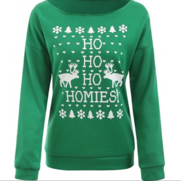 HO HO HO HOMIES CHRISTMAS SWEATSHIRT
